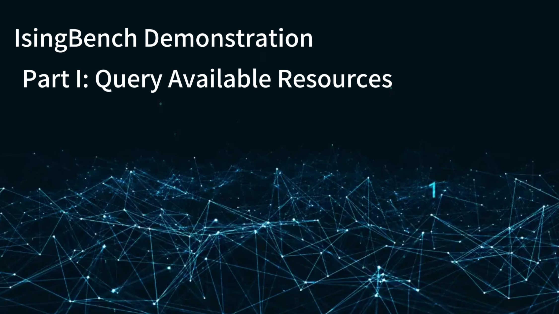 IsingBench demo screenshot